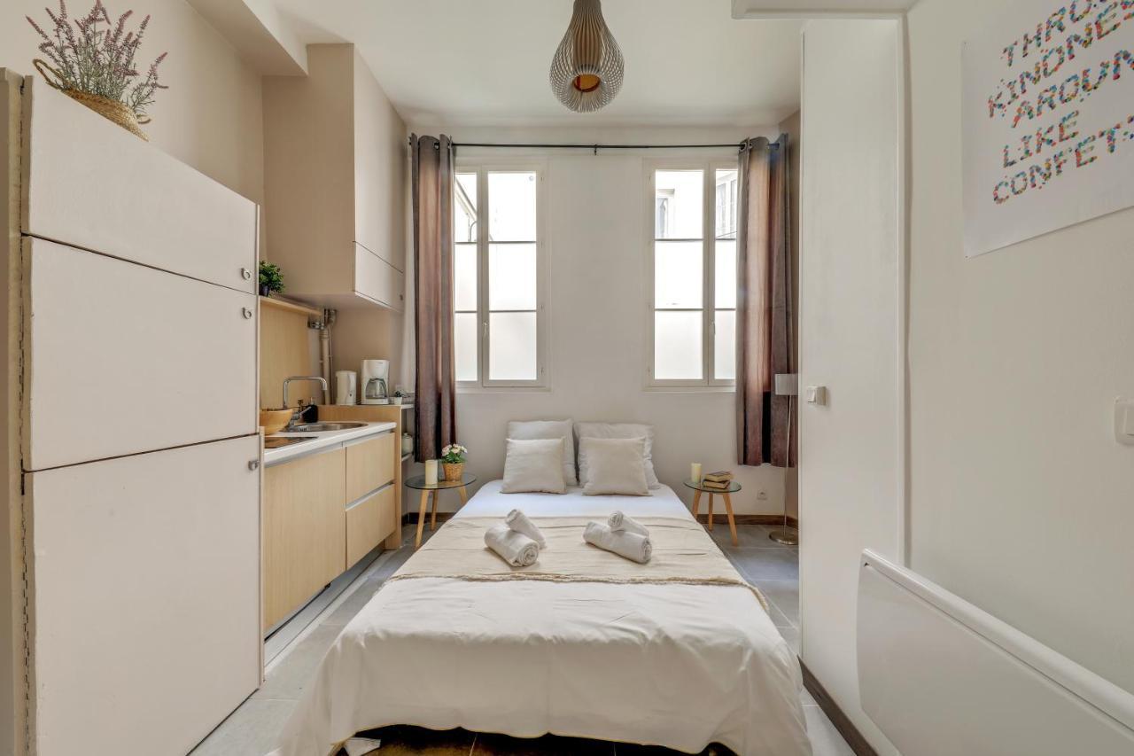 Апартаменты Charming & Cosy Flat In Heart Of Marais, 2Min Walk To Art & Metier Museum Париж Экстерьер фото