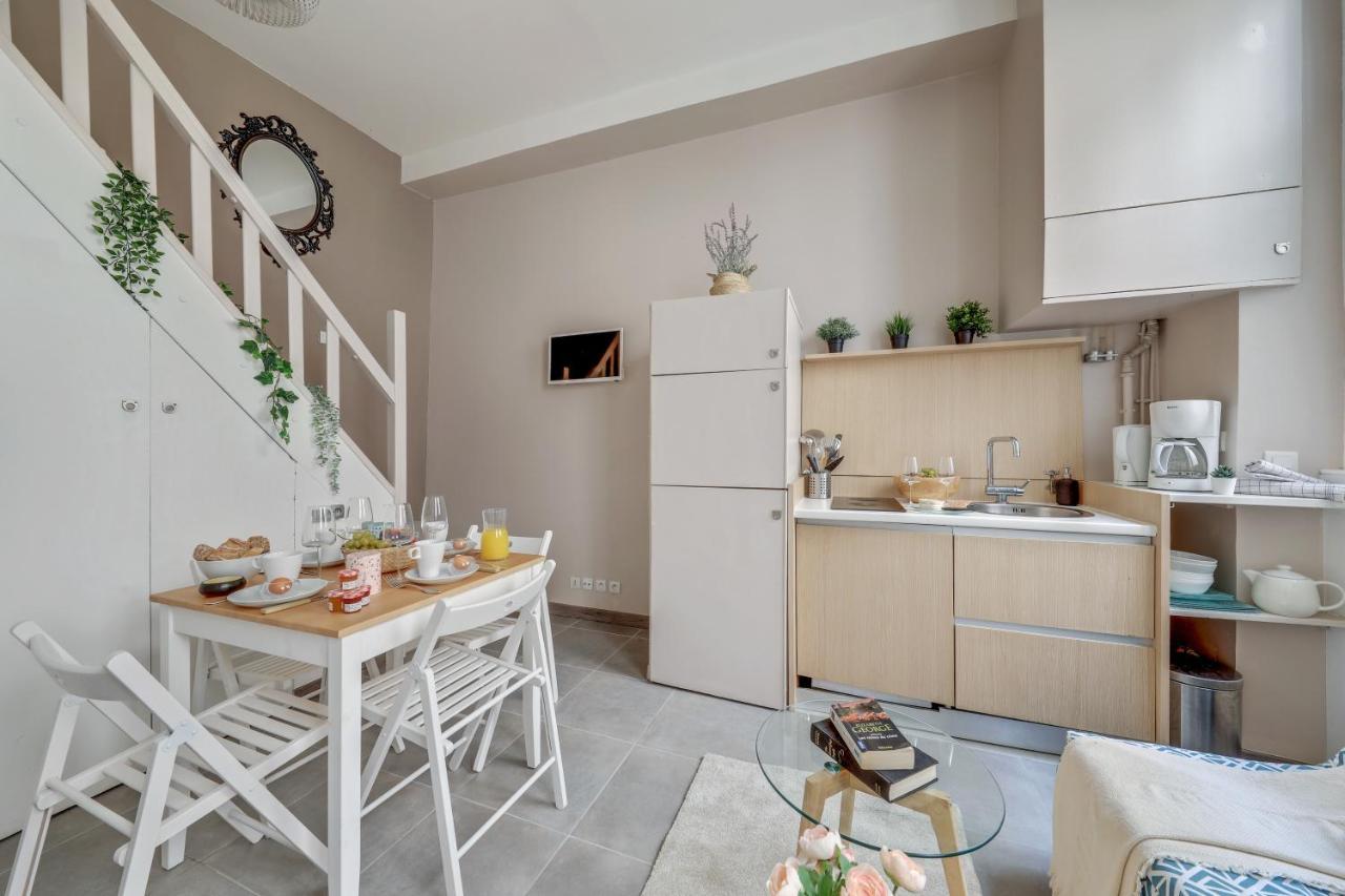 Апартаменты Charming & Cosy Flat In Heart Of Marais, 2Min Walk To Art & Metier Museum Париж Экстерьер фото